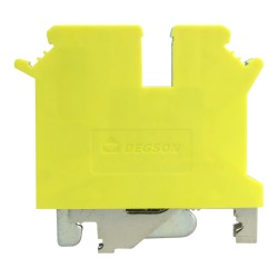 Złączka szynowa żółto-zielona PE śrubowa 4mm2 3-przewodowa 1P 3480