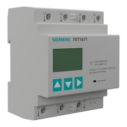 Cyfrowy wskaźnik panelowy mocy LCD 3-fazowy MID Siemens 3657