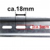 Szyna montażowa perforowana TH35 10cm