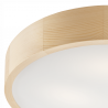 Lampa sufitowa plafon drewniany sosnowy LED 3-punktowy okrągły 47 cm 8056