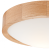 Lampa sufitowa plafon drewniany dębowy LED 1-punktowy wypukły 27 cm 0790