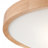 Lampa sufitowa plafon drewniany dębowy LED 3-punktowy wypukły 47 cm 1308