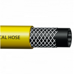 Wąż techniczny 12,5x3mm 50 bar 50m do oprysków ciśnieniowy żółty Bradas 9670