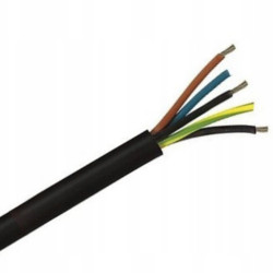 10m Przewód ziemny YKY 5x1,5mm2 0,6/1kV kabel okrągły 2893