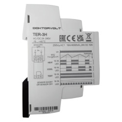 ELKO Jednopoziomowy termostat o zakresie -15 do +45 °C TER-3H