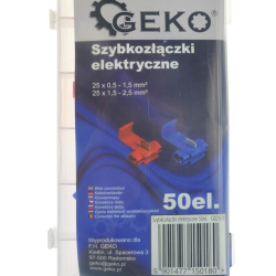 Szybkozłączki elektryczne 50el.(20)  0180