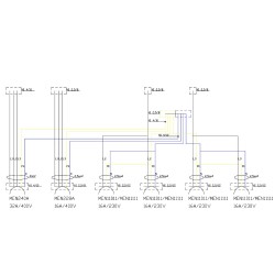 IP 67 TD 32A 16A 4x230V 