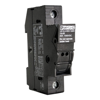 Zabezpieczający zacisk szeregowy podstawa bezpiecznikowa UK 10,3-HESI 1000V PHOENIX CONTACT 3211236