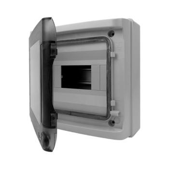 Rozdzielnica natynkowa HIGHT IP65 8 modułowa transparentne drzwi M-L 1x8 940.08