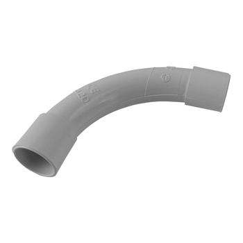 Kolanko 90° dwukielichowe złączka sztywna kątowa do rur PVC ⌀20mm kolano dolotowe PCV XBS CRS20G PEP MU-II 20