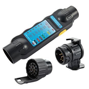 Zestaw testowy gniazda przyczepy standard 13/7-pinowy 12/24V OR-AE-13231