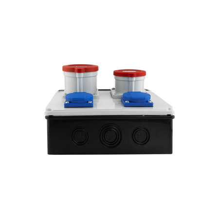 Rozdzielnica budowlana JUN 32A/16A/2x230V gniazda Bals DOKTORVOLT® DV-6832-F