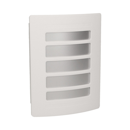 Dzwonek Gong Ton Color 230V biało-srebrny 013N/BI-SR