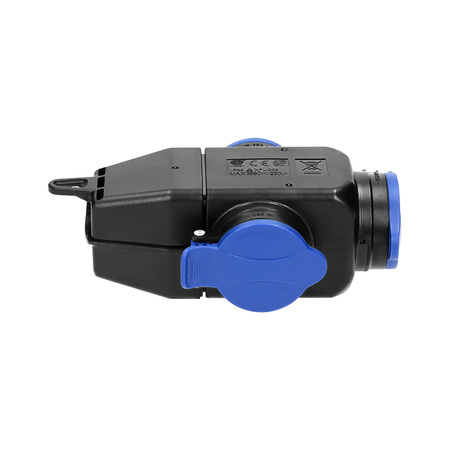 Rozgałęźnik bryzgoszczelny i odporny na uderzenia. IP44. 3 gniazda 2P+Z. 16A. 230V AC OR-AE-1346