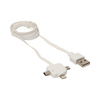 Ładowarka Power USB Cabel 3w1 9002/UC80CN