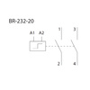 Przekaźnik bistabilny 440V Ith 32A 2NO ELKO BR-232-20/230V