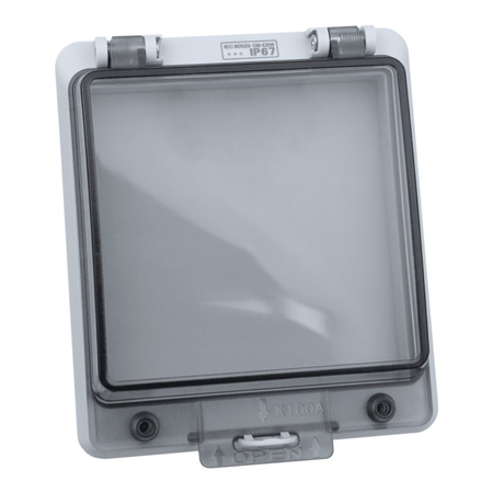 Okienko rewizyjne okno na zawiasach 100x100 mm IP67 Doktorvolt DV-5989
