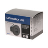 Ładowarka 2xUSB wpuszczana w blat. czarna OR-AE-1368/B