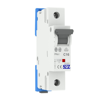 C16A 1P 10kA Wyłącznik nadprądowy bezpiecznik eska PR61 SEZ 0099209