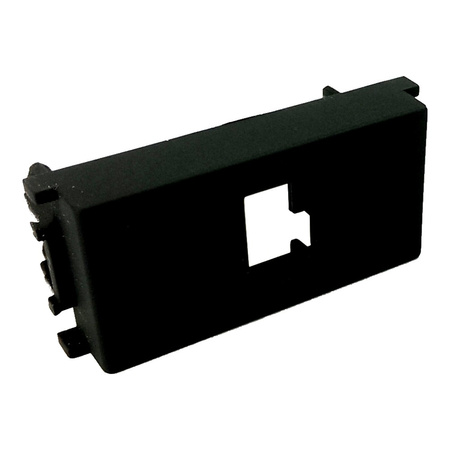 Maskownica ramka do gniazd internet ethernet KM35SB black 1M TEM KA21 do PD12 1831 KM35SB-U