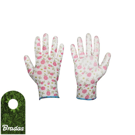 Rękawice ochronne PURE PRETTY poliuretan rozmiar 6 BRADAS RWPPR6