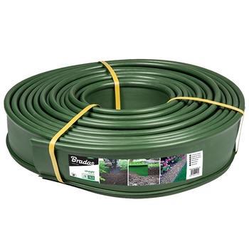 Obrzeże proste trawnikowe 18m x 12,5cm zielone Bradas OBKG18125