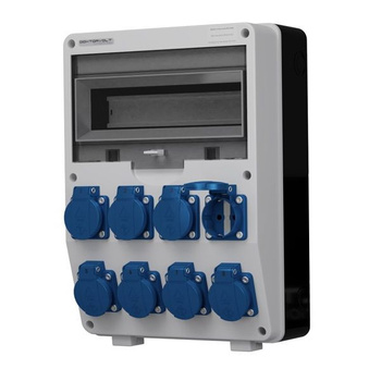 Rozdzielnica budowlana TD 8x230V Schuko Doktorvolt DV-6367-D