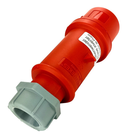 Wtyczka CEE ProTOP 32A 5p 6h 400V IP44 2-częściowa ze zwrotnicą faz siłowa 3322 MENNEKES 5530