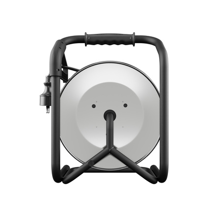 Przedłużacz bębnowy 30m HEAVY LINE z metalowym bębnem i 4 gniazdami 230V W-99449