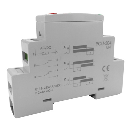 Przekaźnik czasowy PCU-504 UNI F&F PCU-504UNI