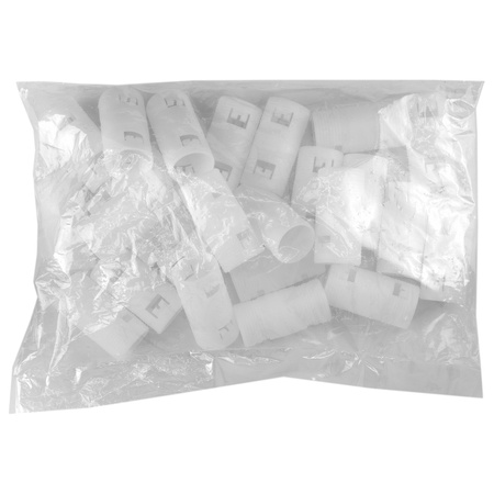 F-tronic Złączka do rur karbowanych M25 przezroczysta 1 sztuka mufa 7400033