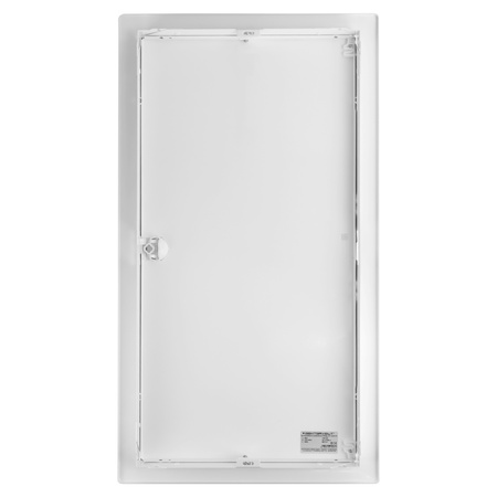 Rozdzielnica modułowa podtynkowa 3x12 zabezpieczona 14xMCB 1xRCCB VDE  okablowana skrzynka elektryczna Hager 630,50x348x98mm zaciski rozgałęźne L1, L2, L3, N, PE Doktorvolt DV-6234-PT