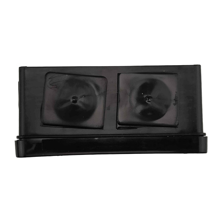 Puszka Natynkowa pusta 6 wlotów/12 wlotów VIPLAST CZARNA IP55 05 022-05