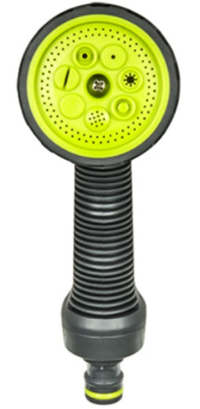 Pistolet ogrodowy 7 funkcyjny LIME LINE SOFT BRADAS LE-5102