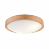 Lampa sufitowa plafon drewniany dębowy LED 2-punktowy wypukły 37 cm LD-PD-8.2 DAB