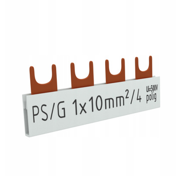 Szyna łączeniowa grzebieniowa PS/G 1-fazowa 4-modułowa 10mm2 DV 6695