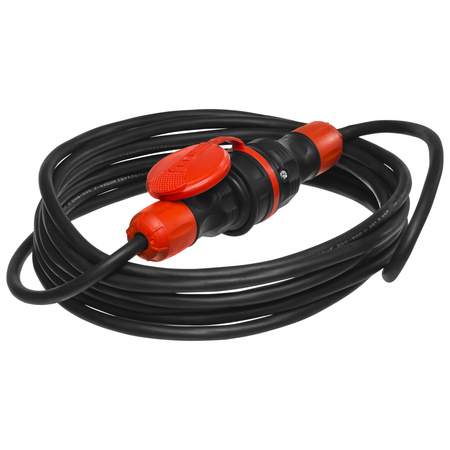 Przedłużacz PS-X1/44S 10m 250V 16A 2P+Z H05RR-F 3X2,5 mm² IP44 W-99167