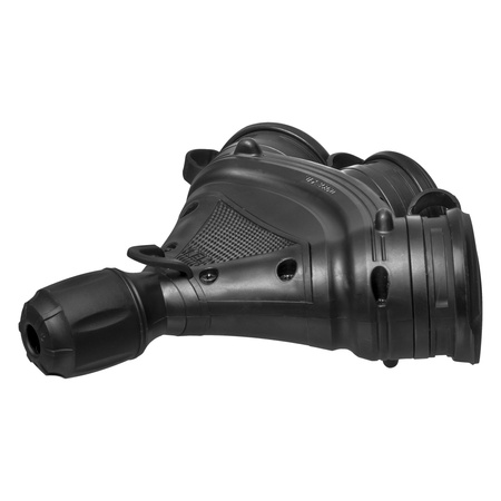 Trójdrożne gniazdo Schuko IP44 3×2P+Z 16A 250V czarne GN-X3/44S EXTREM W-01166