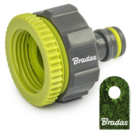 Przyłącze na kran 1" - 3/4" 2 w 1 LIME LINE BRADAS LE-02199K