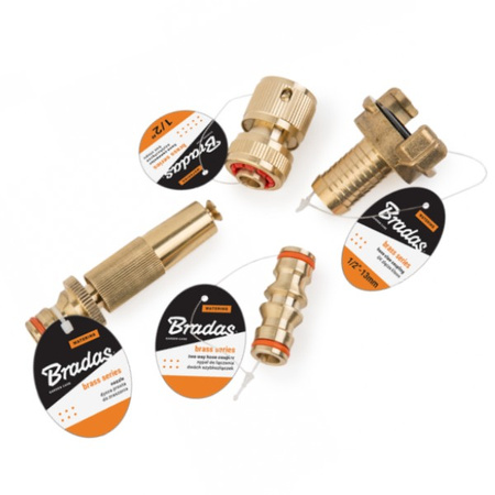Nypel do szybkozłącza 3/4" na wąż 3/4" MOSIĄDZ BRADAS BR-2034
