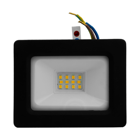 Naświetlacz LED 10W GTV czarny IP65 oświetlenie zewnętrzne 800lm GT-GCX10W-40