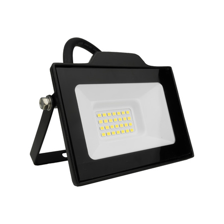 Naświetlacz LED 20W z czujnikiem ruchu czarny IP65 oświetlenie zewnętrzne 2000lm GT-GCR20W-64