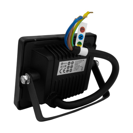 Naświetlacz LED 10W GTV czarny IP65 oświetlenie zewnętrzne 800lm GT-GCX10W-40