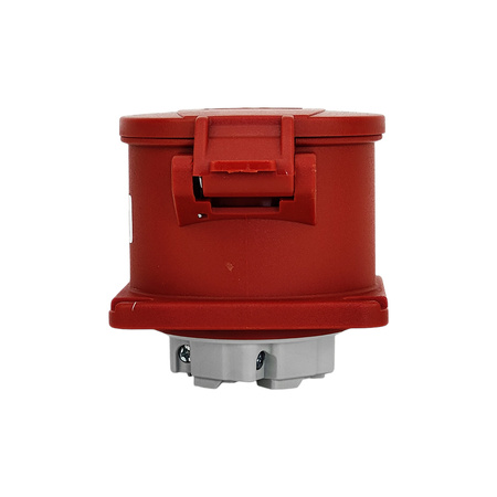 Gniazdo tablicowe proste CEE 400V 32A/5P 75x75 mm VDE TP Electric 3107-322-1675