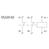 Stycznik modułowy 230V Ith 20A styki 1NO/1NC 24V ELKO 9381