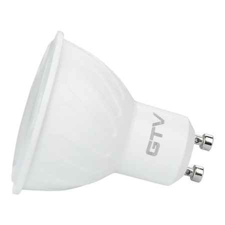 Żarówka LED GU10 7,5W 6400K zimny biały GTV LD-PC7510-64