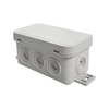 Puszka natynkowa 8-wlotowa wym/zew 80x45x41 mm IP54 szara ViPlast 038-03