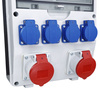 Rozdzielnica budowlana TD-S/FI 2x16A 4x230V gniazda Mennekes Doktorvolt DV-6862-F