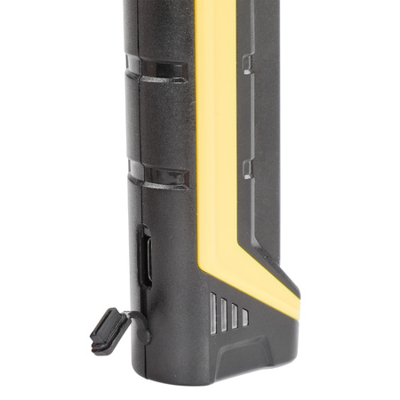 Latarka warsztatowa LED akumulatorowa 2W 6500K LW-2B z klipsem i magnesem W-00340