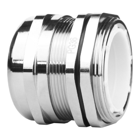 PG36 Dławnica kablowa 26-32.5mm IP68 mosiądz niklowany DGN DDL-PG36M-10AH